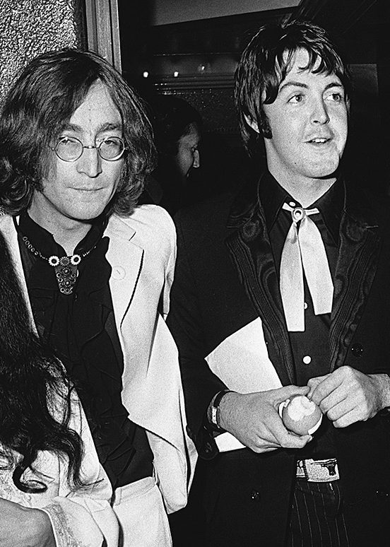 John Lennon and Paul McCartney