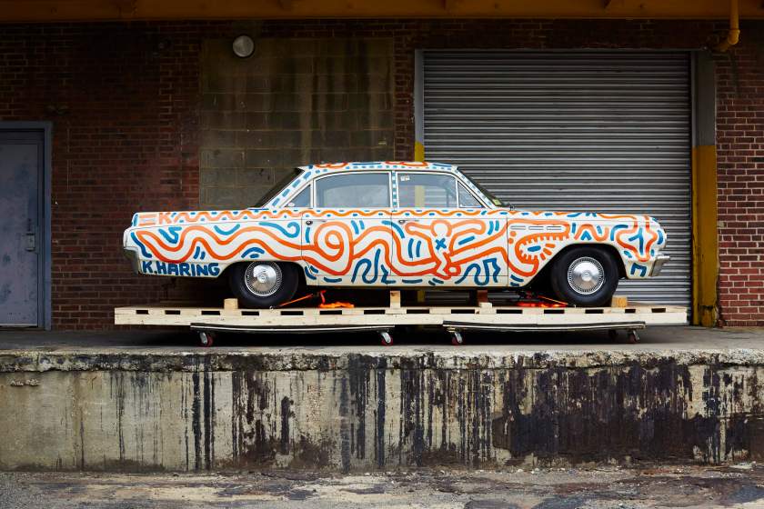 1963 Buick Special (Keith Haring Foundation/Petersen Automotive Museum)