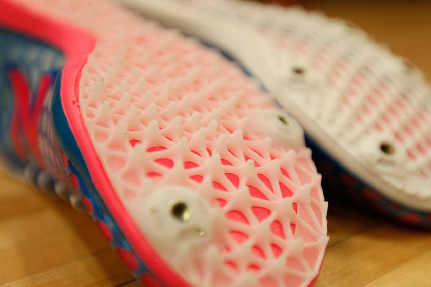 3D-printed shoe