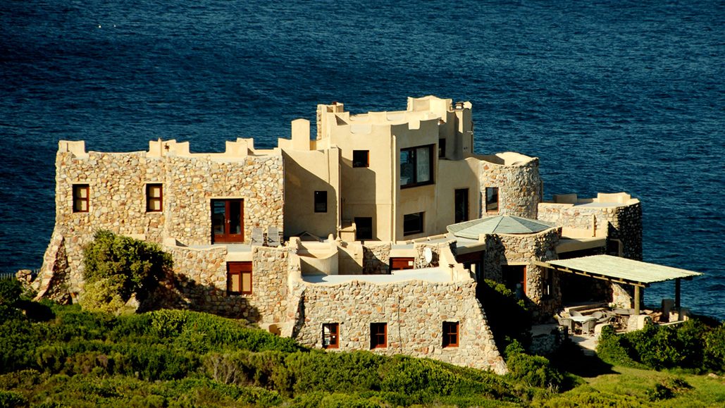 South African Castle on a Cliff