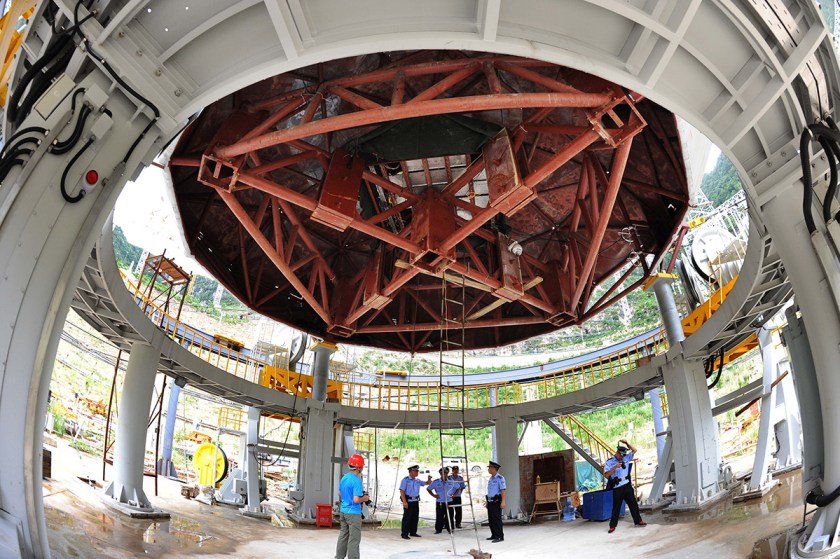 China Largest Radio Telescope in the World