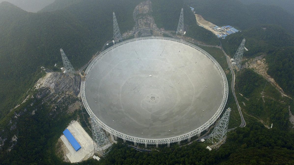 China's Largest Radio Telescope in the World