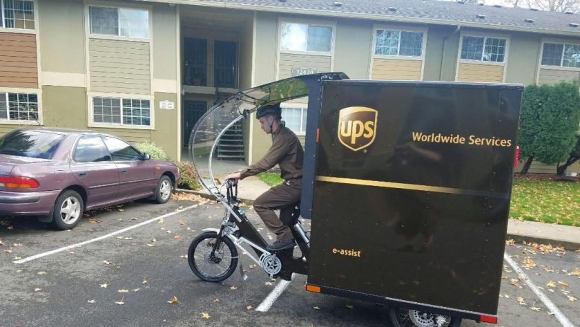 UPS Unveils Electric Tricycles for Delivery