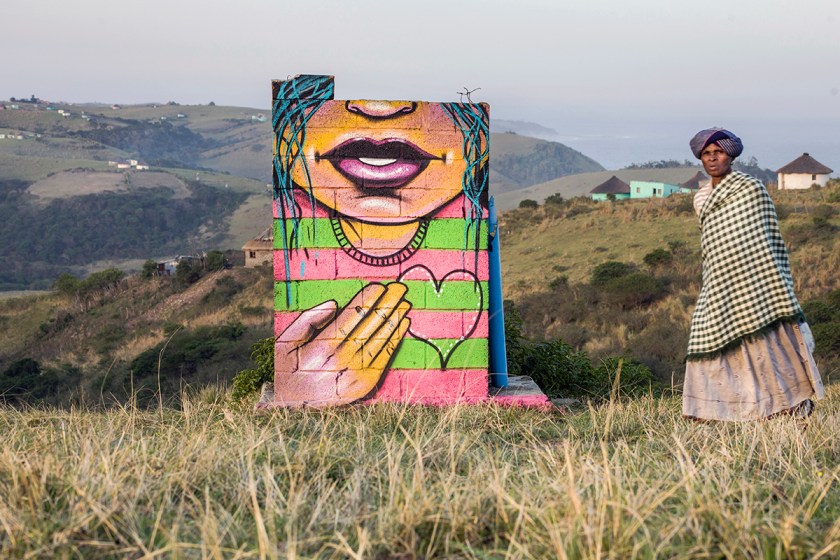 Falko One, South African Street Artist