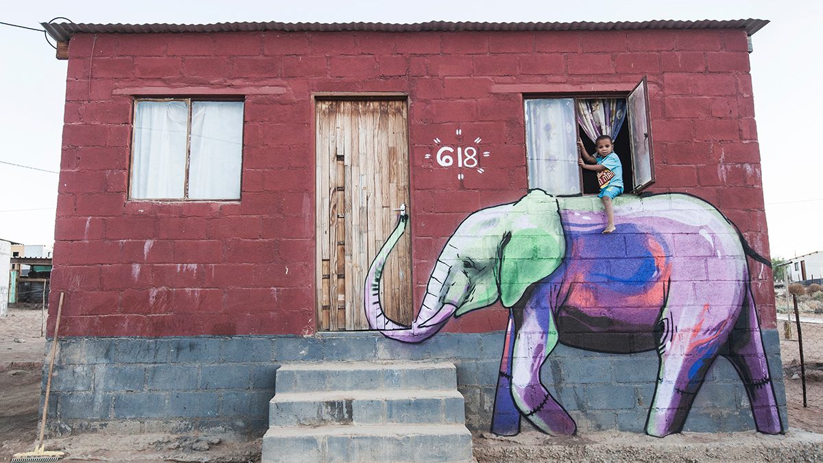 Falko One, South African Street Artist