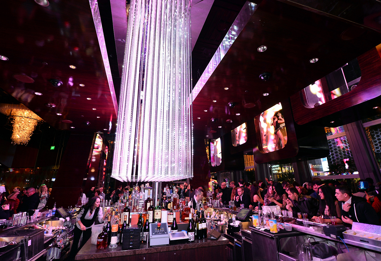 A general view during a New Year's Eve celebration at BOND inside The Cosmopolitan of Las Vegas on January 1, 2014 in Las Vegas, Nevada. (Ethan Miller/WireImage)