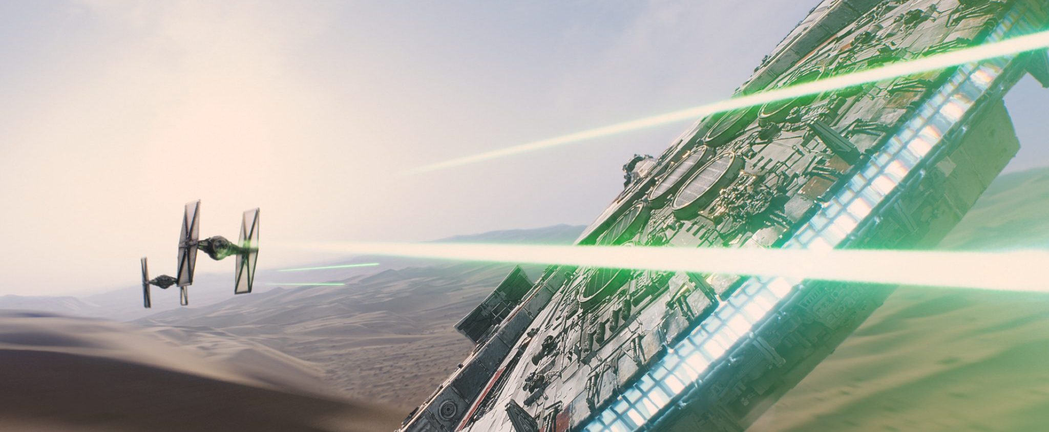 NASA's EmDrive has drawn comparison to Star Wars' Milennium Falcon. (Lucasfilm/Disney)