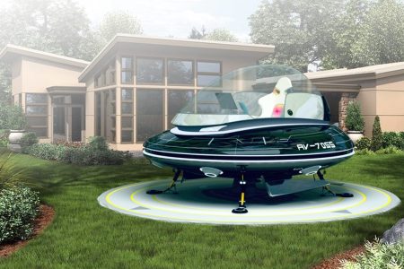 Charles Bombardier Flying Saucer Concept