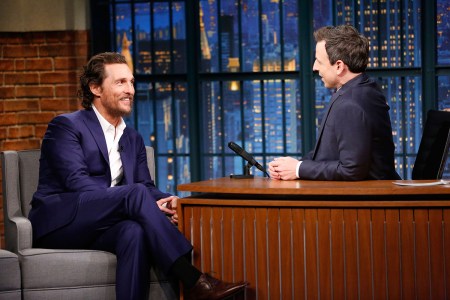 Matthew McConaughey on Seth Meyers