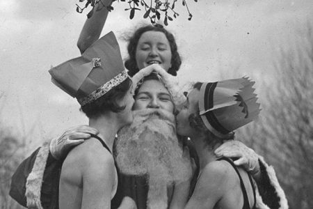 Kissing Under the Mistletoe