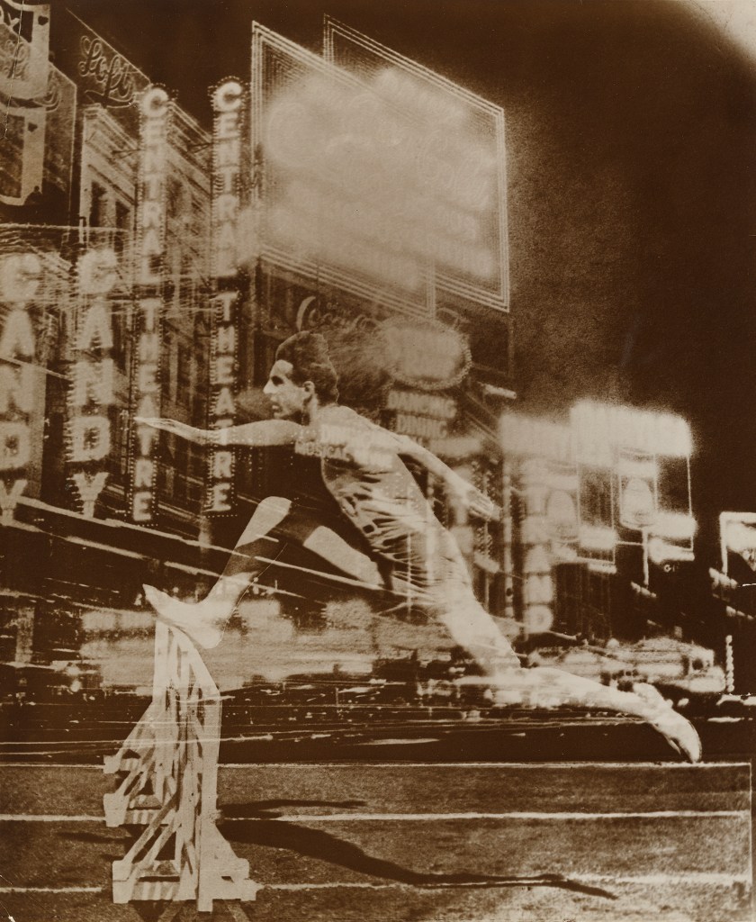 'Runner in the City,' 1928. (El Lissitzky/The Museum of Modern Art)