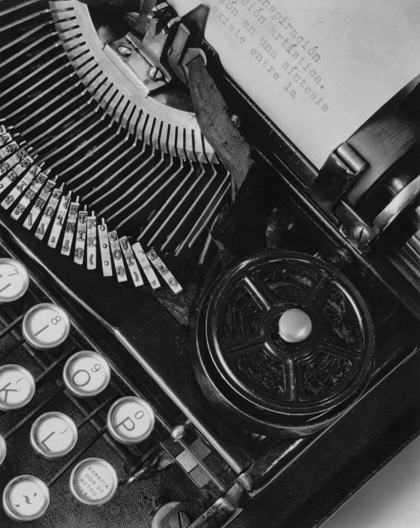 'Mella’s Typewriter,' 1928. (Tina Modotti/The Museum of Modern Art)