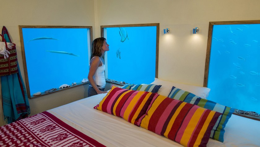 The Underwater Room in Zanzibar