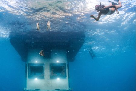 The Underwater Room in Zanzibar