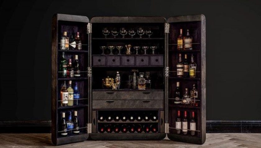 This Super-Expensive Bar Is the Finest Home Bar in the World (Timothy Oulton)