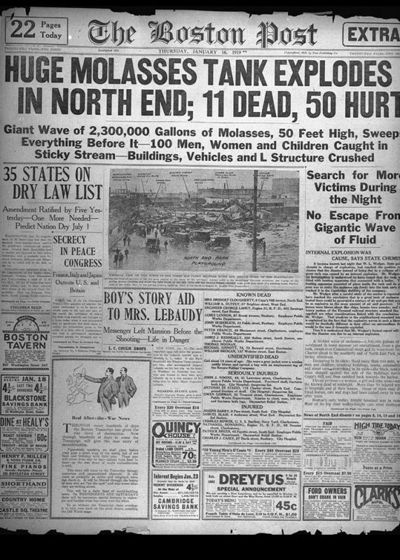 Newspaper coverage of the flood (Wikimedia Commons)