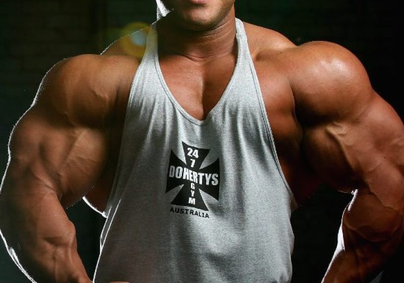 Phil Heath during a media call ahead of the 2012 IFBB Australian Pro Grand Prix XIII (Robert Cianflone/Getty Images)