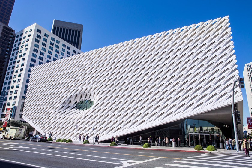 The Broad Museum of Los Angeles. (Getty Images)