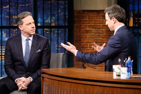 CNN's Jake Tapper on Seth Meyers