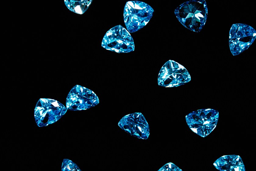 Sapphires are made of corundum, a mineral found in the clouds of HAT-P-7b. (David Arky/Corbis/Getty Images)