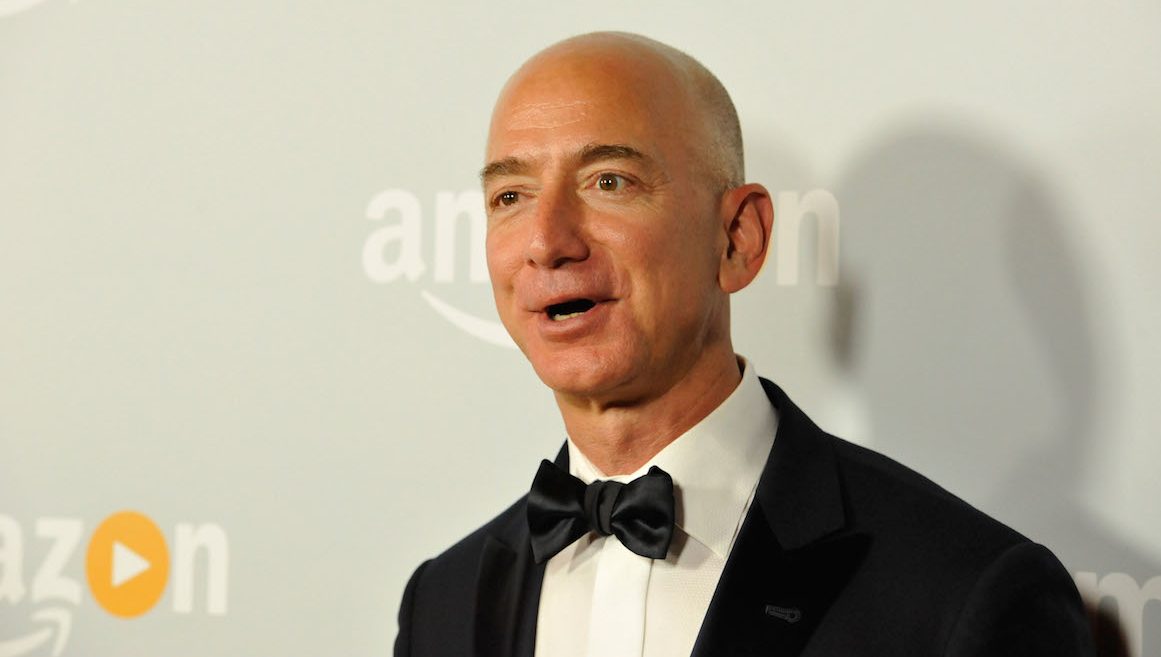 WEST HOLLYWOOD, CA - SEPTEMBER 18:  Amazon founder and CEO Jeff Bezos attends Amazon's Emmy Celebration at Sunset Tower Hotel on September 18, 2016 in West Hollywood, California.  (Photo by Michael Tullberg/WireImage)