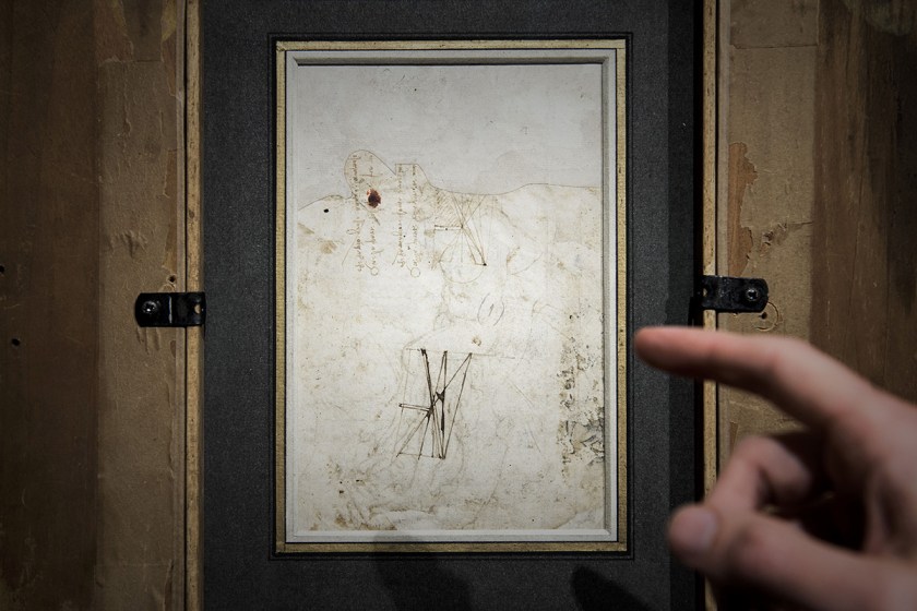 Rare Leonardo da Vinci Drawing Discovered