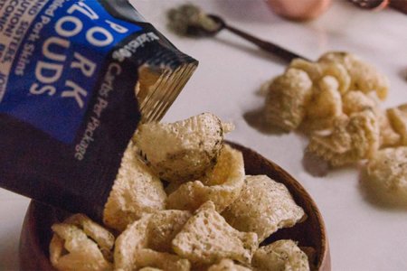 pork rinds, pork clouds, pork skins