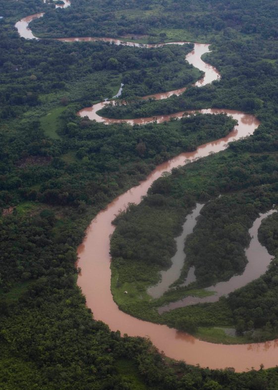 An aerial view of the Mosquitia region near the remote community of Ahuas, Honduras (AP Photo/Rodrigo Abd, File)