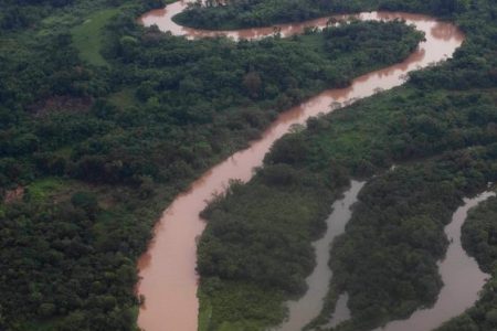 An aerial view of the Mosquitia region near the remote community of Ahuas, Honduras (AP Photo/Rodrigo Abd, File)