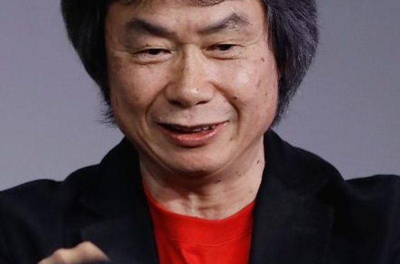 Shigeru Miyamoto speaks during the Super Mario Run with creator Shigeru Miyamoto at Apple Store Soho (John Lamparski/Getty Images)