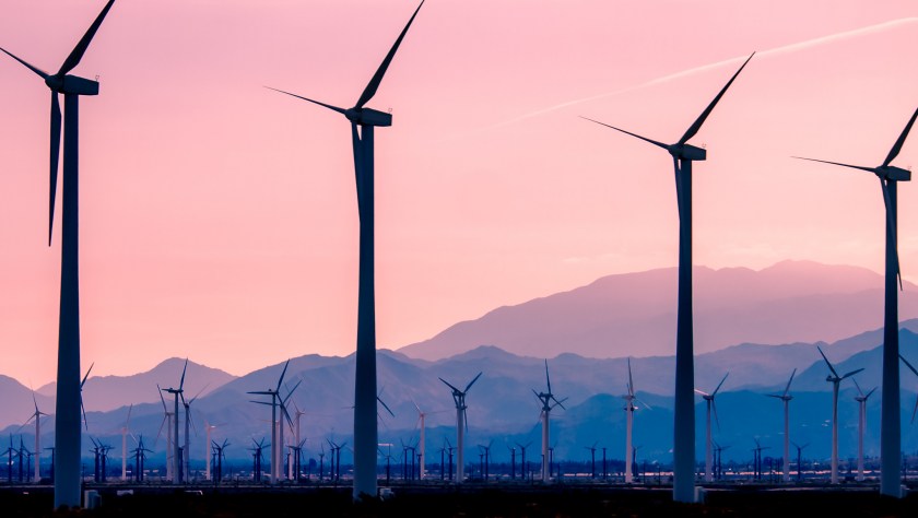 San Gorgonio Pass Wind Farm in Riverside County, California (Ian D. Keating/Flickr)
