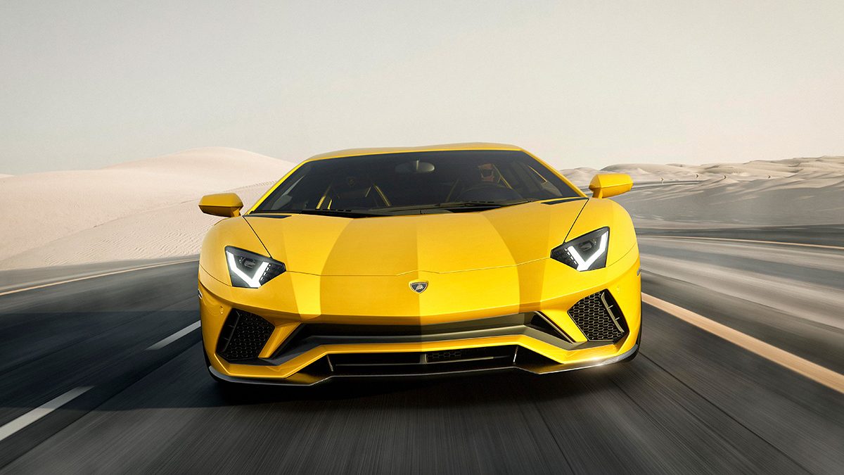Lamborghini's New Aventador S Supercar