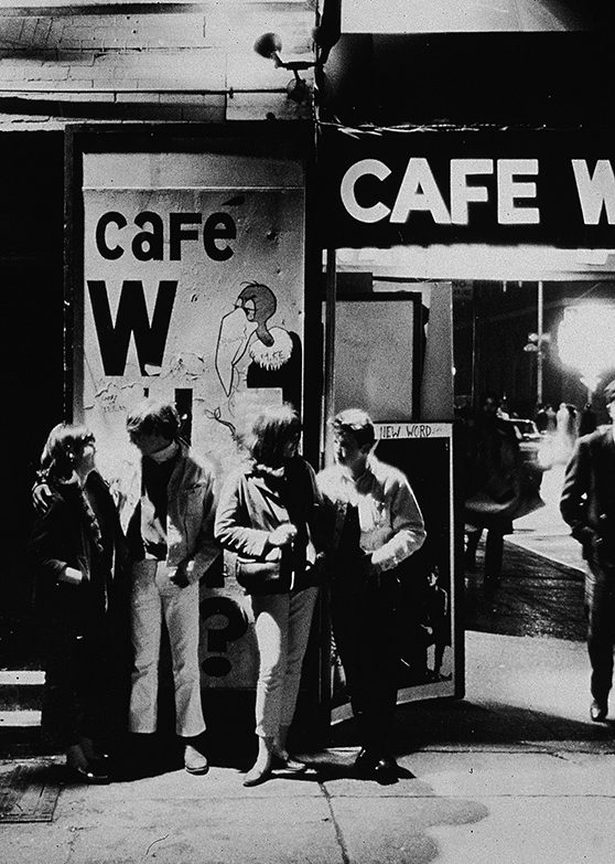 Legendary music club Cafe Wha?, Macdougal Street, Greenwich
