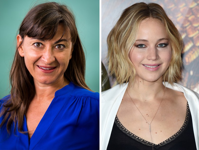 From Left: Lynsey Addario will be played by Jennifer Lawrence in the film adaptation of the photographer's memoir. (Roberto Ricciuti/Getty Images; Karwai Tang/WireImage)