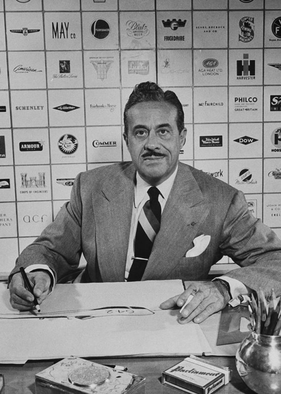 Raymond Loewy.  (Photo by Bernard Hoffman/The LIFE Picture Collection/Getty Images)