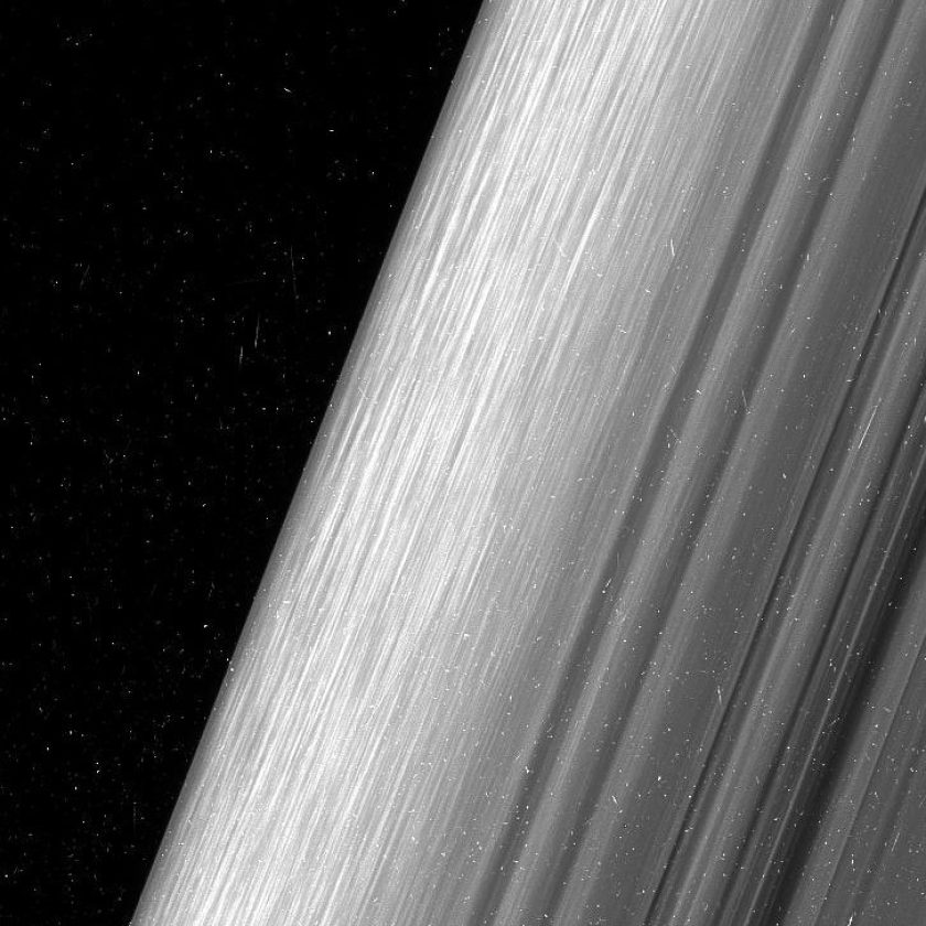 Close-up Images of Saturn's Rings
