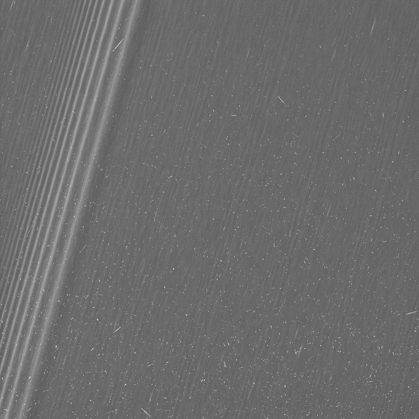 Close-Up Images of Saturn's Rings