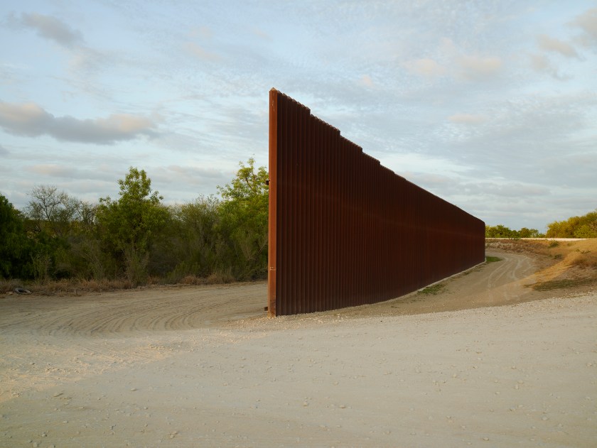 Wall, near Brownsville, Texas in 2013 (Richard Misrach, Courtesy Fraenkel Gallery, Pace/MacGill Gallery, and Marc Selwyn Fine Art)
