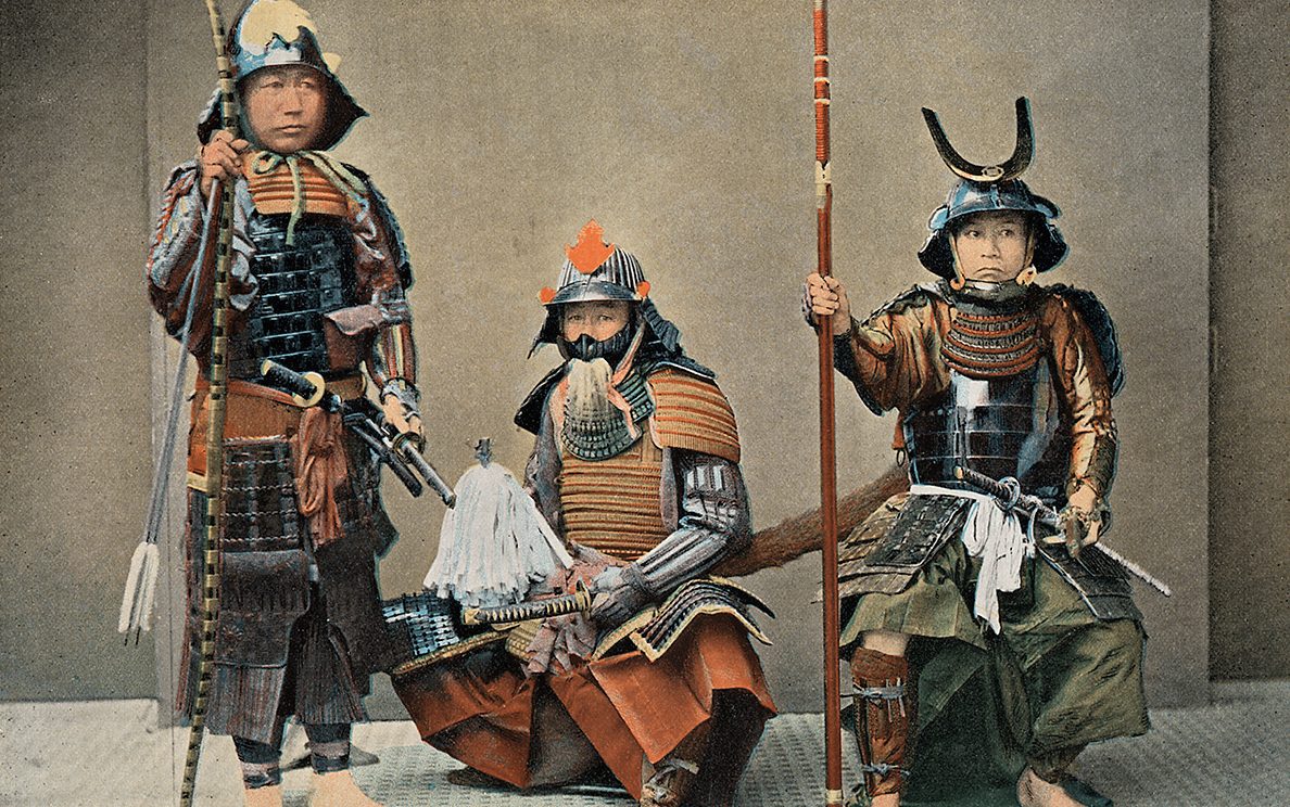 Japanese Samurai Color Photos