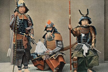 Japanese Samurai Color Photos