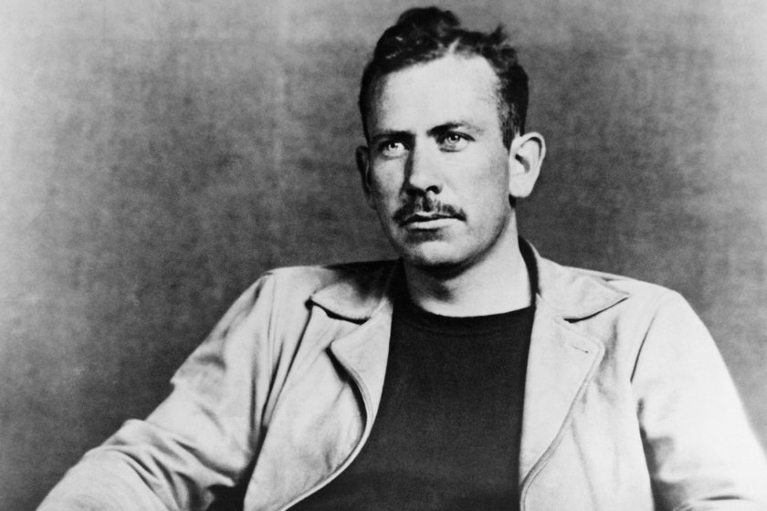 John Steinbeck (1902-1968) the American author as a young man. His novels include The Grapes of Wrath, Of Mice and Men and East of Eden. He won the Nobel prize for literature in 1962. (Photo by © Hulton-Deutsch Collection/CORBIS/Corbis via Getty Images)