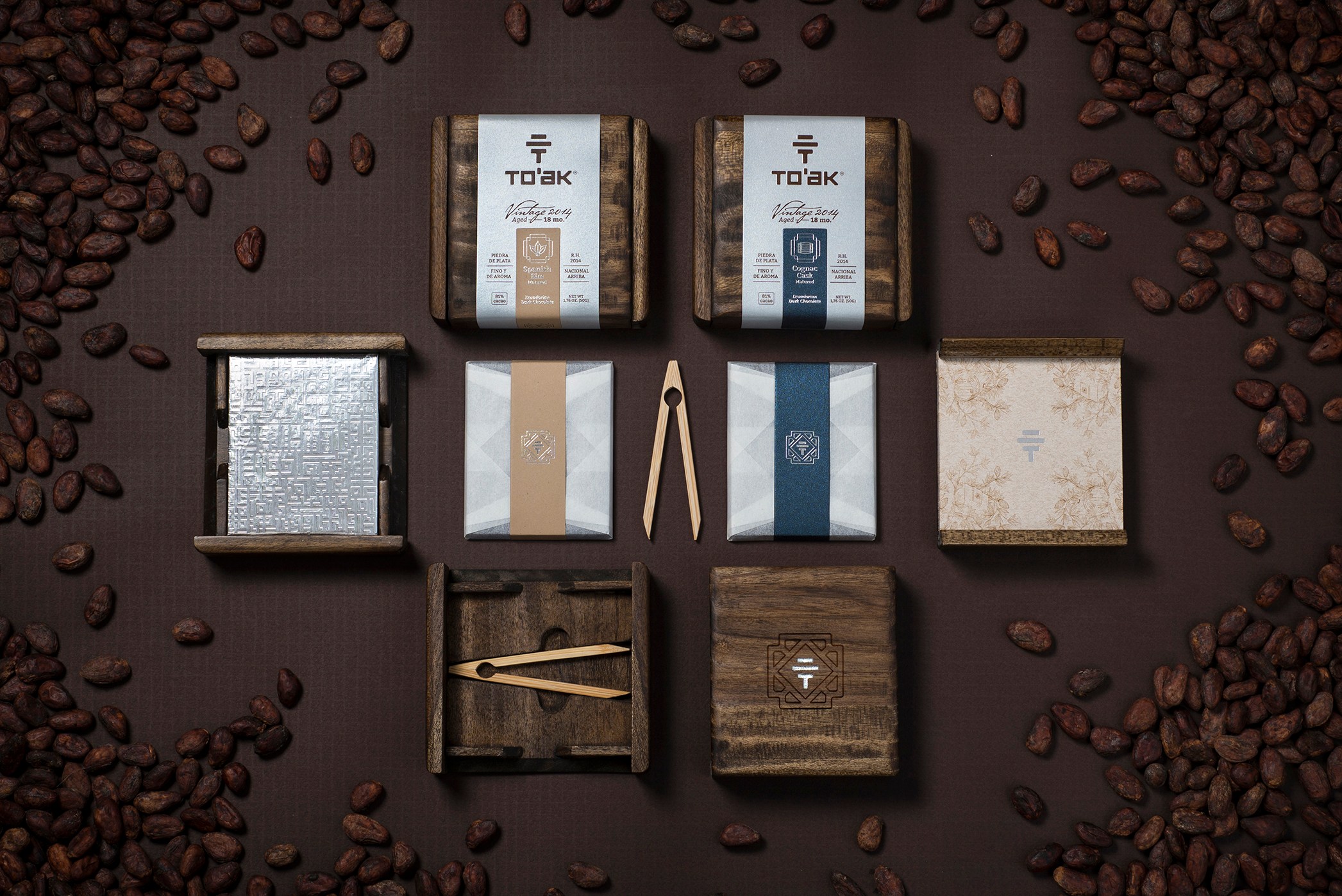 To'ak Dark Chocolate, Aged for 18 Months in a Vintage Cognac Cask ...