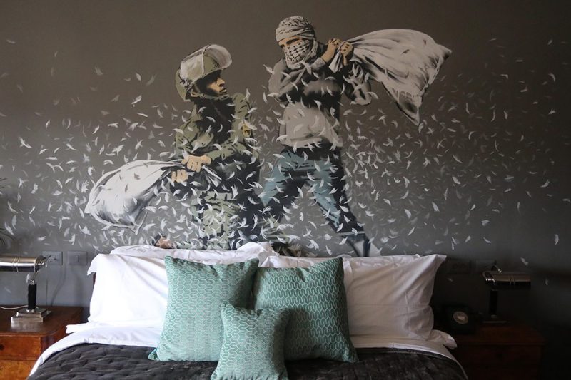 The Walled Off Hotel Banksy