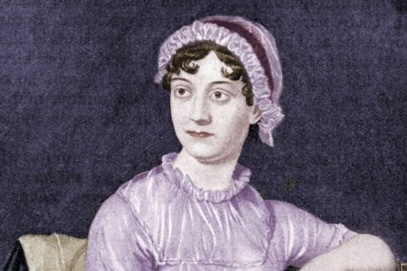 Author Jane Austen in a  1775 portrait. Getty Images)