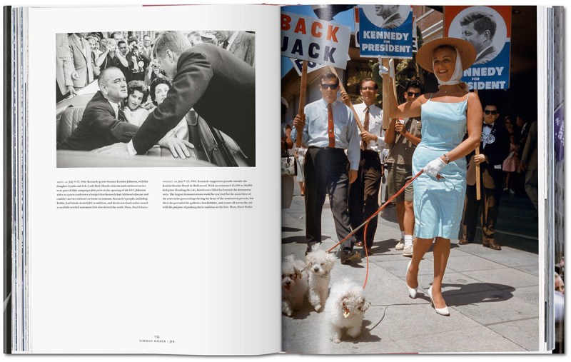 John F. Kennedy campaign photos