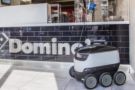 Domino's Pizza Delivery Robot