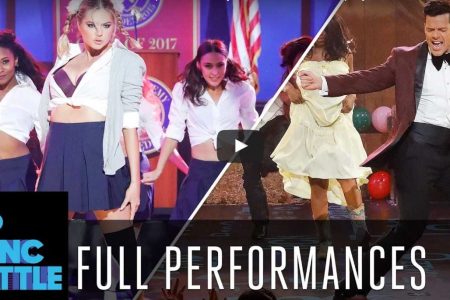 Kate Upton and Ricky Martin battle in a lip sync battle on the Spike T.V. show of the same name. (Lip Sync/YouTube)