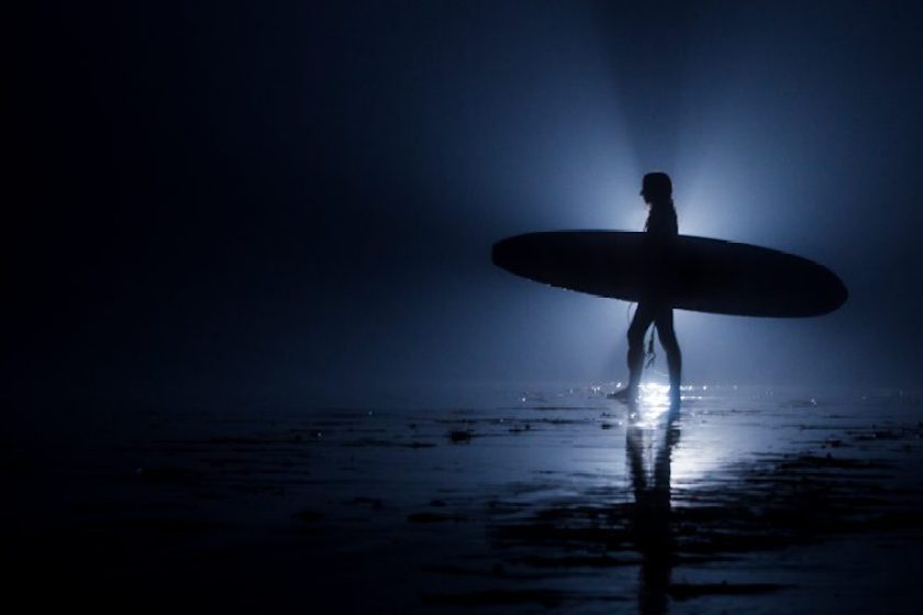 New Surfing Trend: Surfing at Night Under the Moon