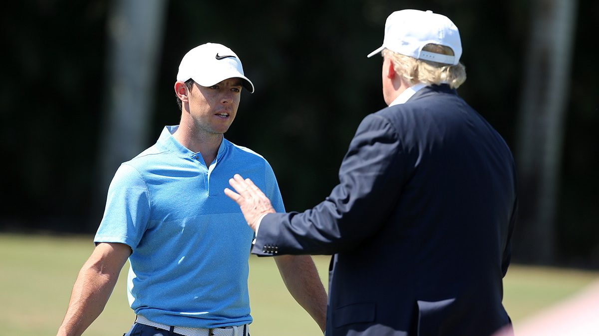 Rory McIlroy Would Have to 'Think Twice' About Golfing With President Trump Again