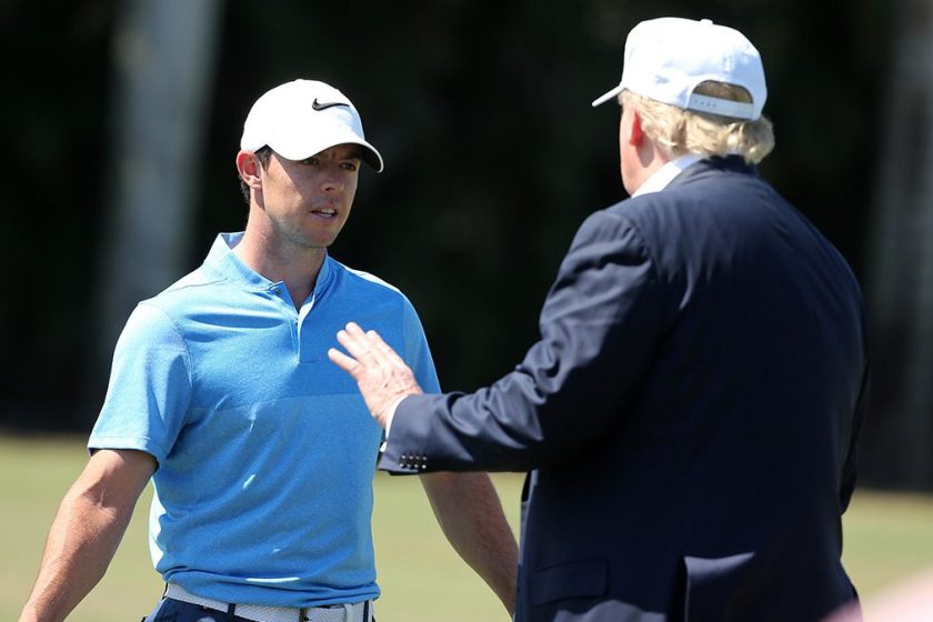 Rory McIlroy Would Have to 'Think Twice' About Golfing With President Trump Again